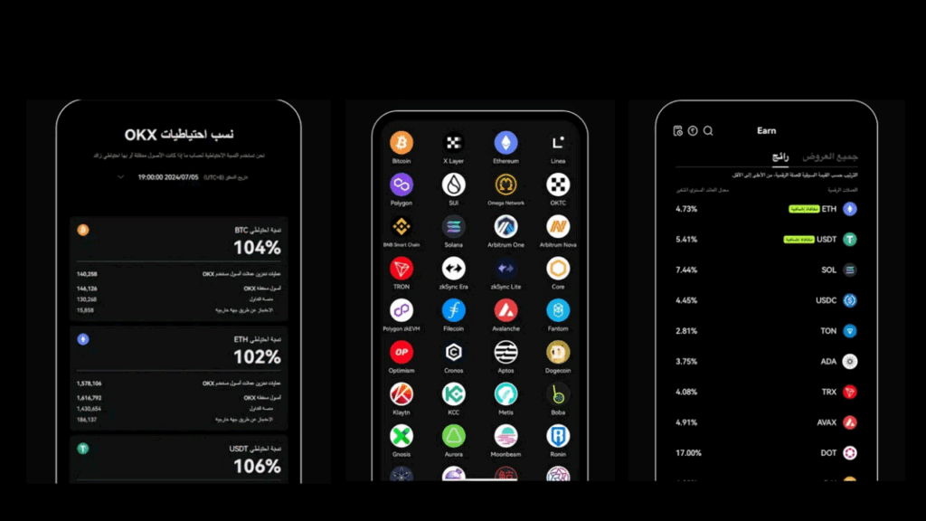 شرح تطبيق منصة OKX | لتداول العملات الرقمية