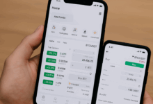 التداول باستخدام تطبيق منصة بينانس