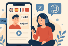 تطبيق Mondly لتعلم الإنجليزية، الإسبانية