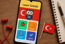 تعلم التركية مع تطبيق FunEasyLearn