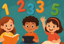 تعلم الأرقام من 1 إلى 50 للأطفال باللغة العربية