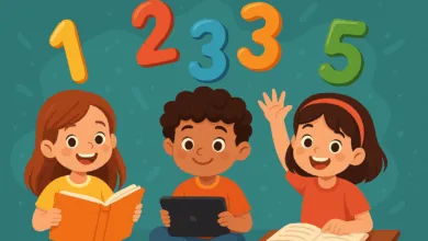 تعلم الأرقام من 1 إلى 50 للأطفال باللغة العربية