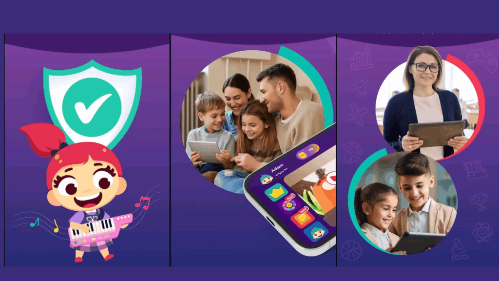 تطبيق لمسة | تعليم للأطفال باللغة العربية والإنجليزية