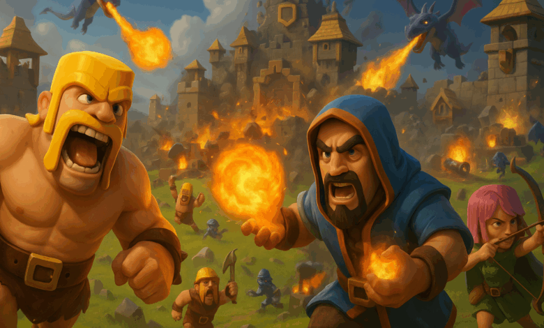 لعبة Clash of Clans