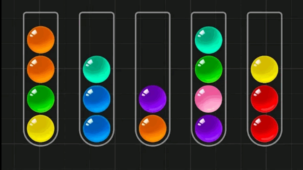 تحميل لعبة فرز الألوان Ball Sort