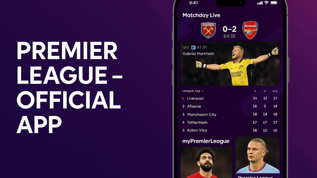 تحميل تطبيق Premier League - Official App