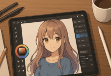 تحميل واستخدام تطبيق HiPaint للرسم