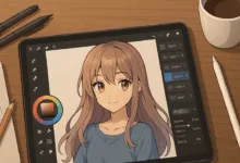 تحميل واستخدام تطبيق HiPaint للرسم
