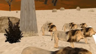 لعبة Savanna Race