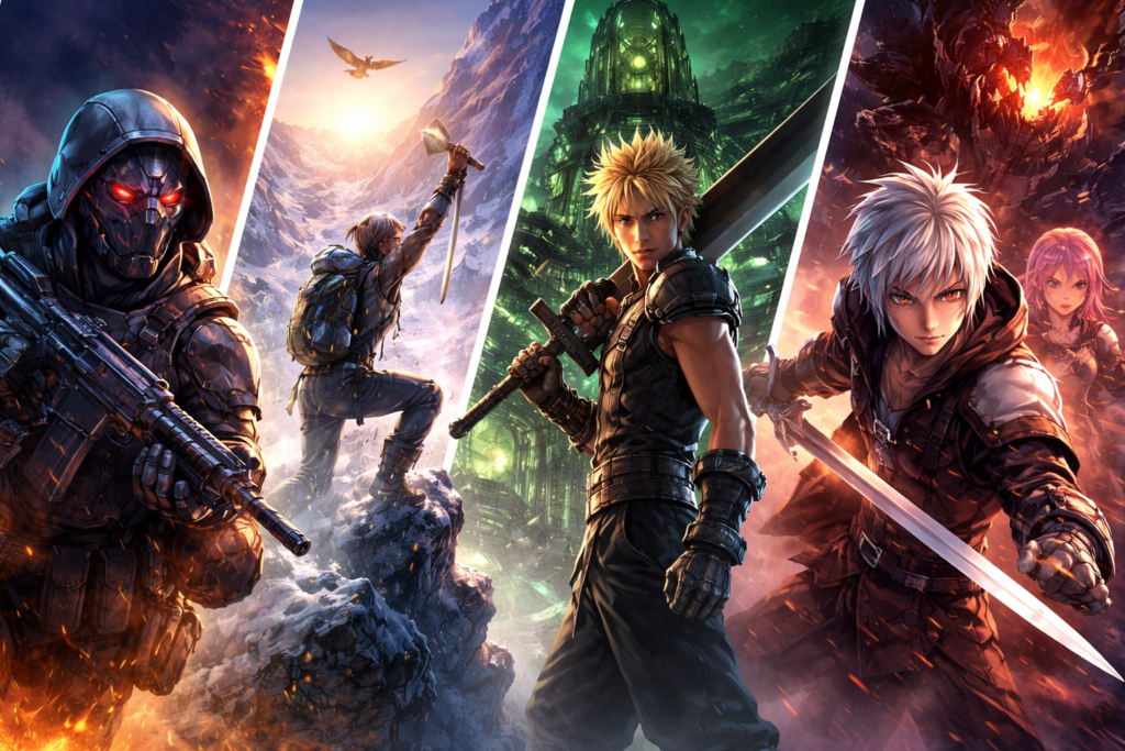 أفضل ألعاب شهر يناير 